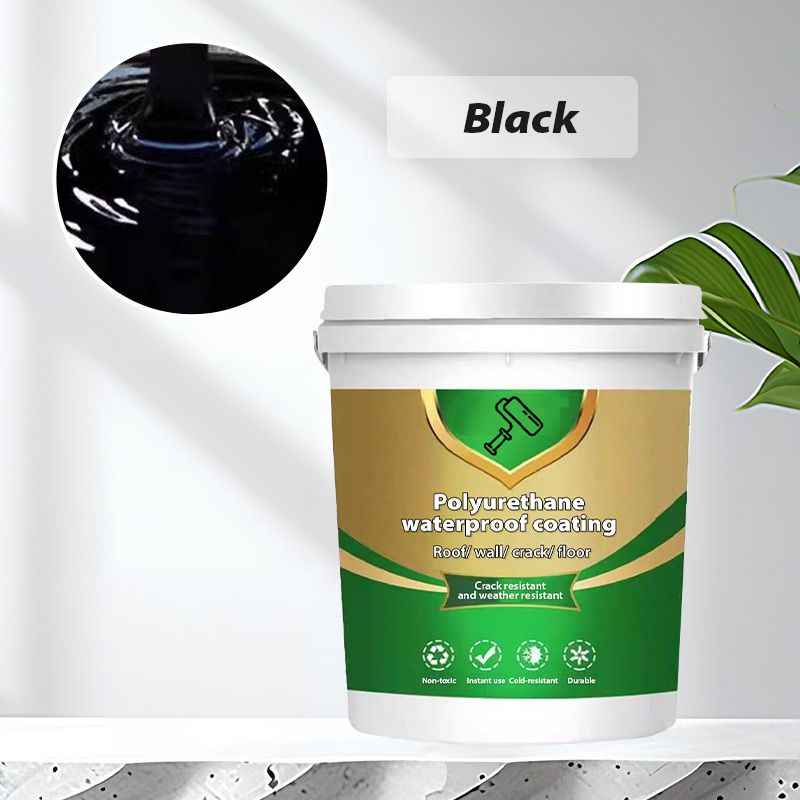 🏠50% OFF NOW! Polyurethane Waterproof Coating Sealant – Crack Resistant Weatherproof Liquid Rubber for Roof, Wall, Floor Repair