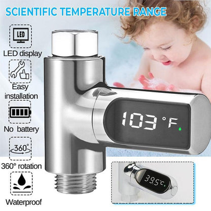 Safe & Cozy Shower Thermometer