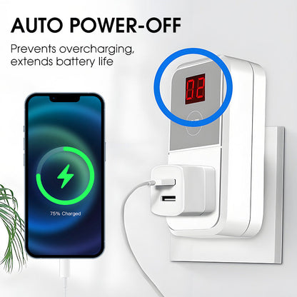 🛡️⚡Programmable Digital Timer Outlet， Save Energy & Automate Your Home！💡🔌 Ideal for Lights， Holiday Decor， Aquariums – Easy to Set， DST Ready.