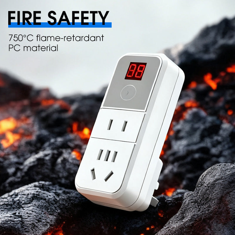 🛡️⚡Programmable Digital Timer Outlet， Save Energy & Automate Your Home！💡🔌 Ideal for Lights， Holiday Decor， Aquariums – Easy to Set， DST Ready.