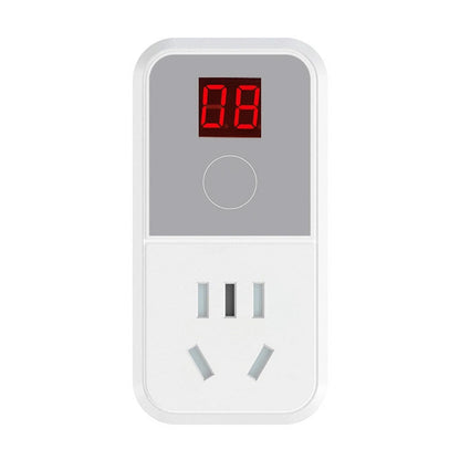🛡️⚡Programmable Digital Timer Outlet， Save Energy & Automate Your Home！💡🔌 Ideal for Lights， Holiday Decor， Aquariums – Easy to Set， DST Ready.