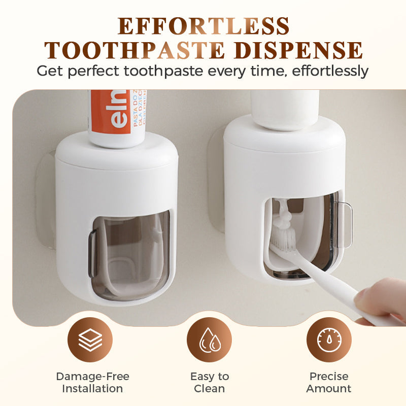 🛡️🦷Antibacterial Touchless Automatic Toothpaste Dispenser