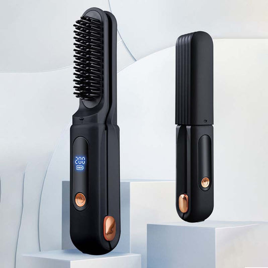 Flash Sale: 50% Off⚡2-in-1 Portable Hair Straightener & Curler