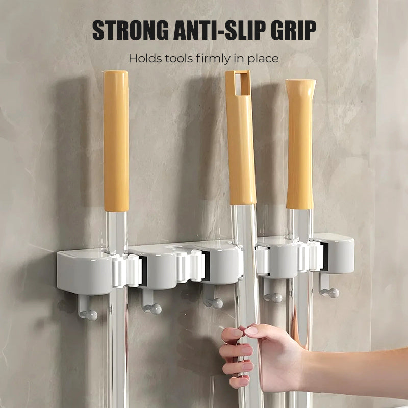 Flash Sale: 50% off!⚡Wall-Mounted Mop & Broom Holder