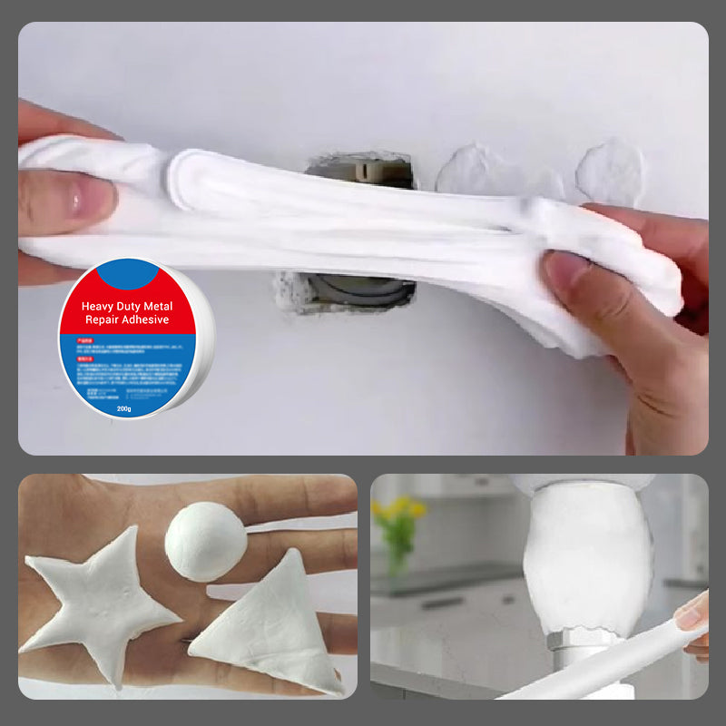 🔥Last day of the limited-time 50% off sale!🔥Heavy Duty Metal Repair Adhesive
