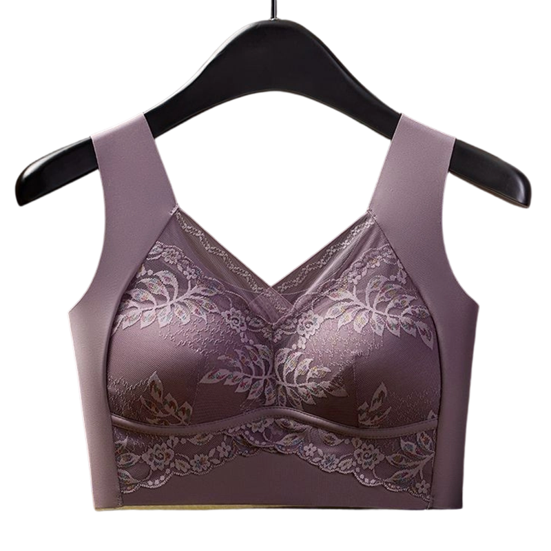 Elegant Ladies' Seamless Lace Strapless Luxury Bra