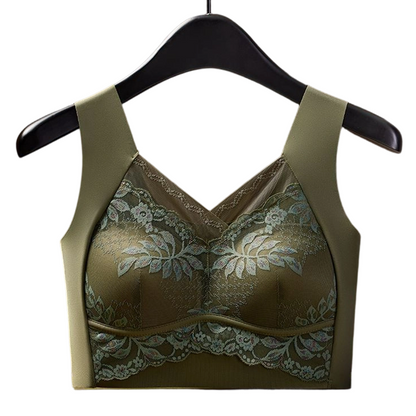 Elegant Ladies' Seamless Lace Strapless Luxury Bra