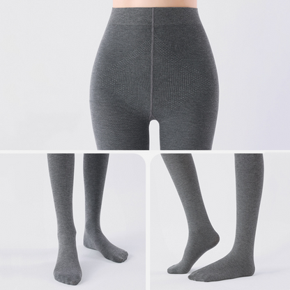 Women’s Cozy High-Waisted Tummy-Control Tights