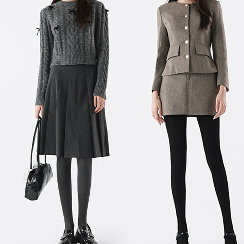 Women’s Cozy High-Waisted Tummy-Control Tights