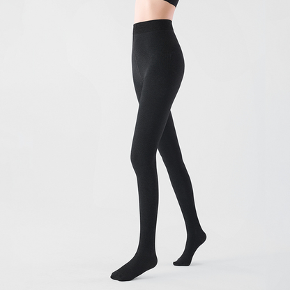 Women’s Cozy High-Waisted Tummy-Control Tights