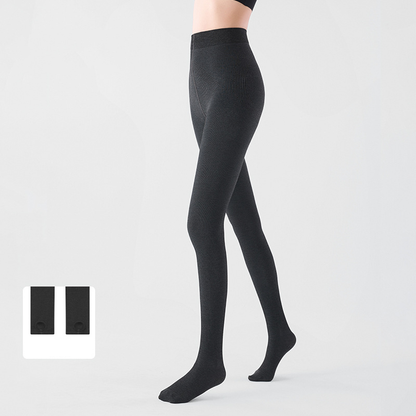 Women’s Cozy High-Waisted Tummy-Control Tights
