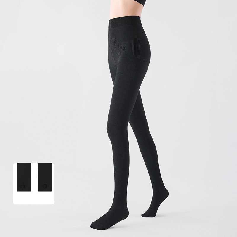 Women’s Cozy High-Waisted Tummy-Control Tights