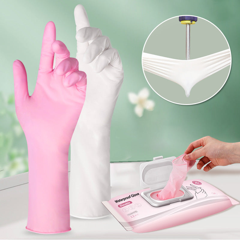 ⚡Christmas 50% Off Flash Sale🛡️🍃 Kitchen Cleaning Acid & Alkali Resistant Protective Gloves🧤