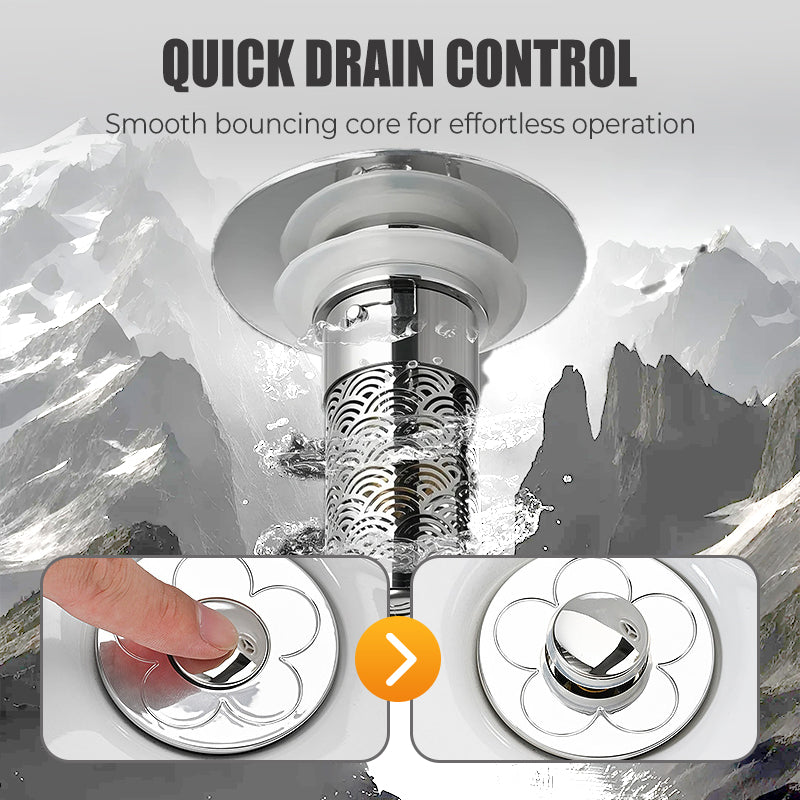 Universal Pop Up Sink Drain Stopper