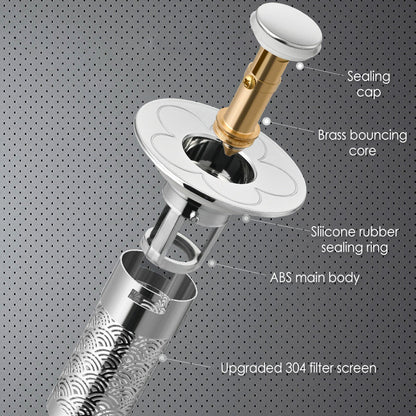 Universal Pop Up Sink Drain Stopper