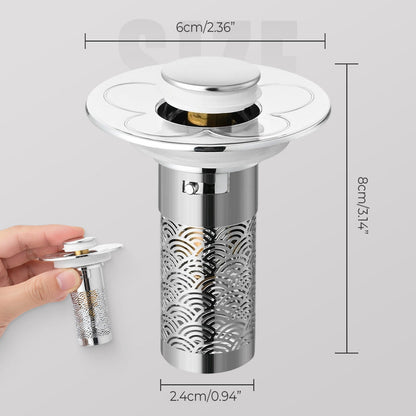 Universal Pop Up Sink Drain Stopper