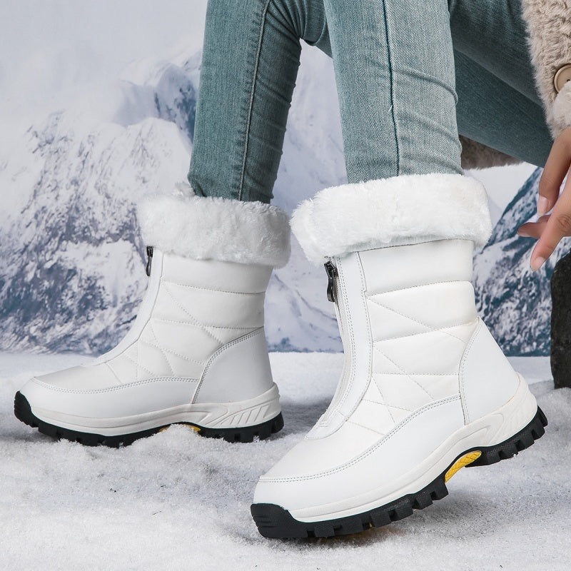⏳Limited-time 50% off⏰Women’s Non-Slip Warm Zipper Snow Boots👢