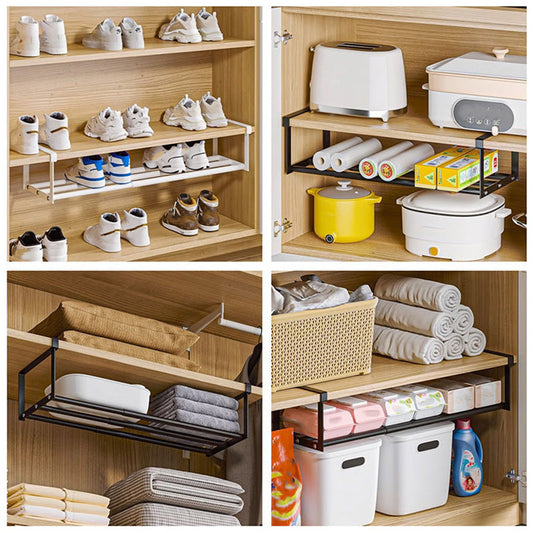 ✨【Portable Telescopic Storage Shelf - Multi-Scene Space Saver】✨