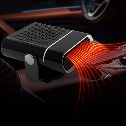 🚗🔥 2-in-1 Portable Car Heater and Fan - 360° Rotation, Fast Defrost, Heating and Cooling, Ultra Quiet and Lightweight, All-Weather Use!