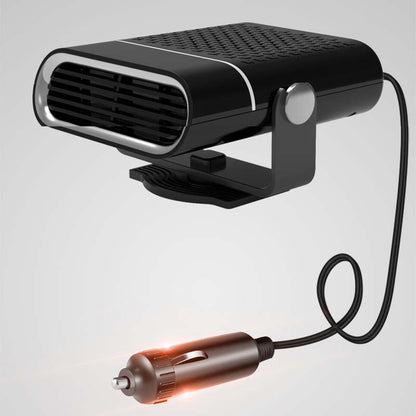 🚗🔥 2-in-1 Portable Car Heater and Fan - 360° Rotation, Fast Defrost, Heating and Cooling, Ultra Quiet and Lightweight, All-Weather Use!