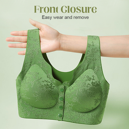Comfort Front-Clasp & Wire-Free Seamless Bra
