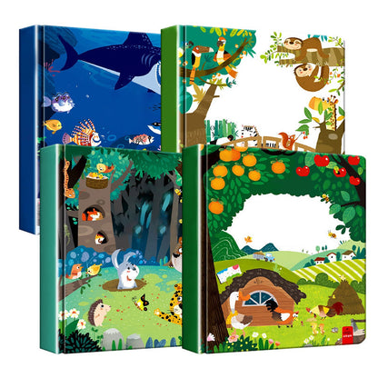Children's Interactive 3D Pop-Up Books