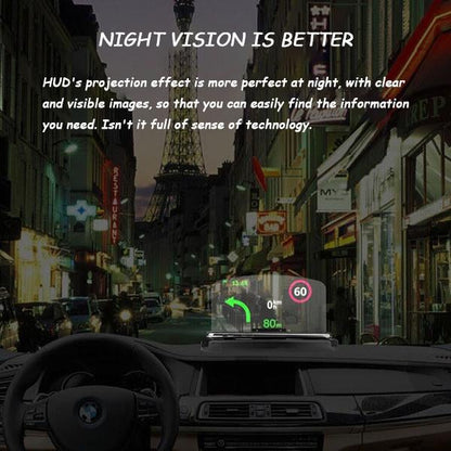 Vehicle Navigation Holder  Head-Up Display