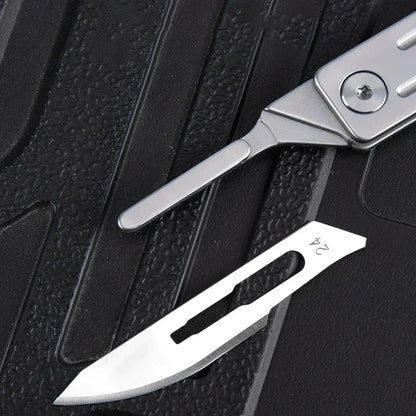 Stainless Steel Portable Utility Knife Carving Knife(Free 10PCS Blades)