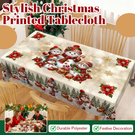 🎅Christmas Specials-Stylish Christmas Printed Tablecloth