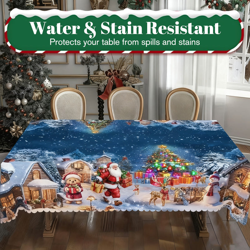 🎅Christmas Specials-Stylish Christmas Printed Tablecloth