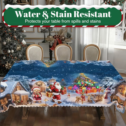 🎅Christmas Specials-Stylish Christmas Printed Tablecloth