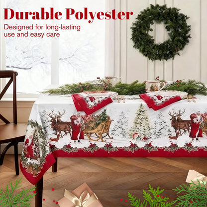 🎅Christmas Specials-Stylish Christmas Printed Tablecloth