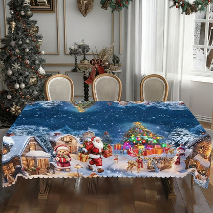 🎅Christmas Specials-Stylish Christmas Printed Tablecloth