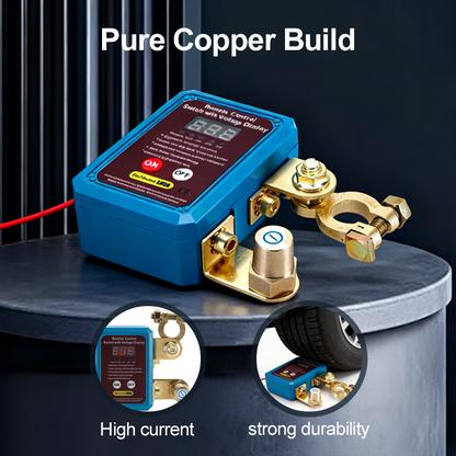 Remote Control Car Battery Intelligent Digital Disconnect Switch