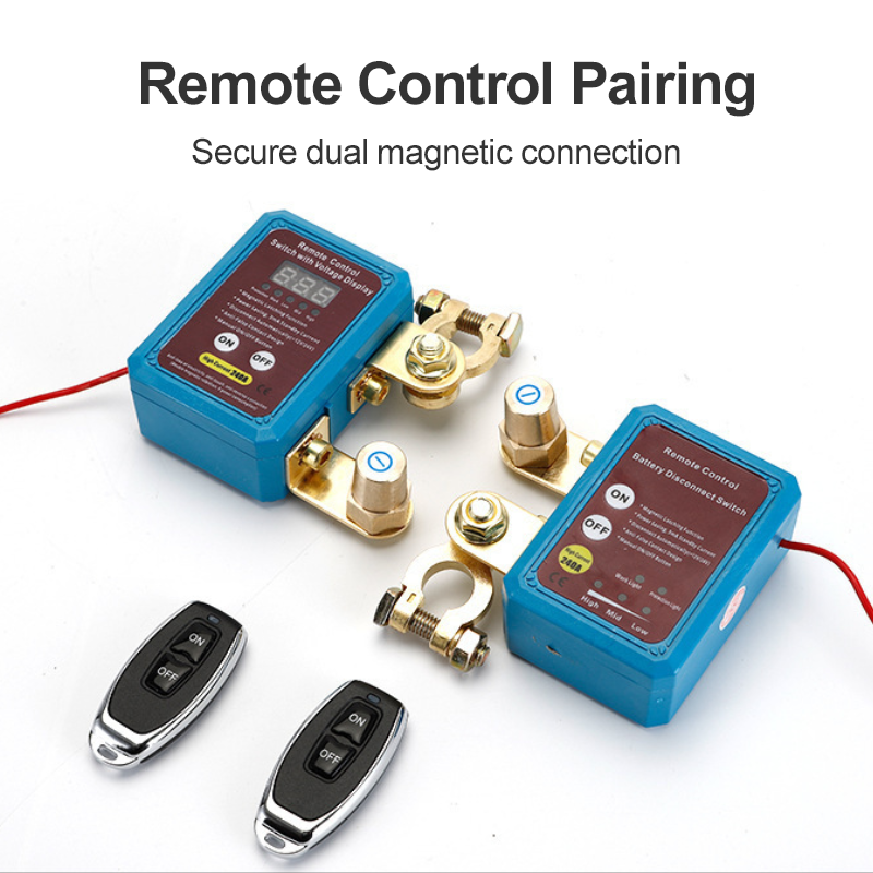 Remote Control Car Battery Intelligent Digital Disconnect Switch