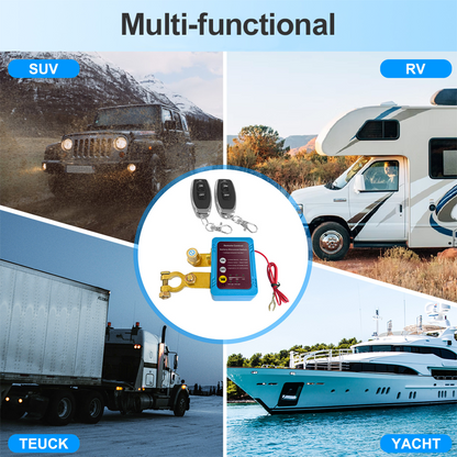 Remote Control Car Battery Intelligent Digital Disconnect Switch