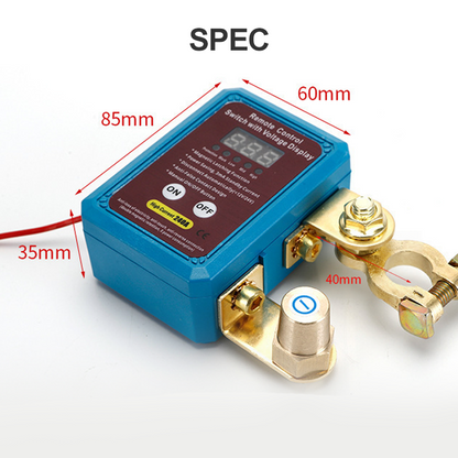 Remote Control Car Battery Intelligent Digital Disconnect Switch