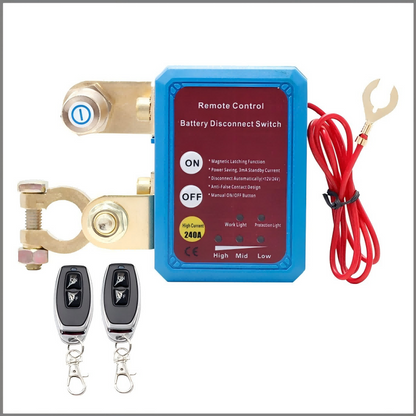 Remote Control Car Battery Intelligent Digital Disconnect Switch
