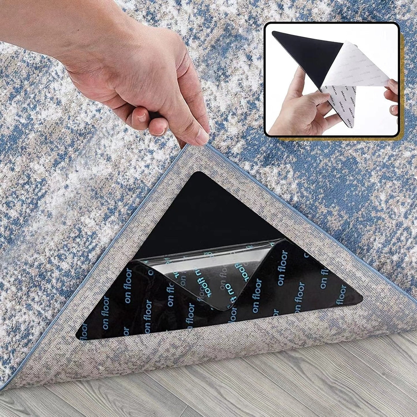 Carpet & Sofa Covers / Non-Marking Anti-Slip Adhesive Pads