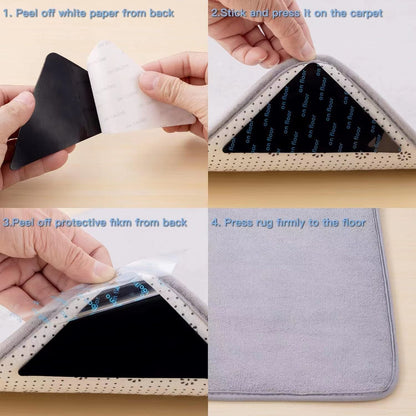 Carpet & Sofa Covers / Non-Marking Anti-Slip Adhesive Pads