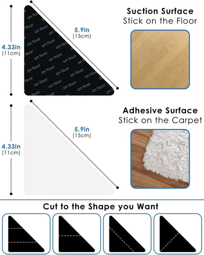 Carpet & Sofa Covers / Non-Marking Anti-Slip Adhesive Pads