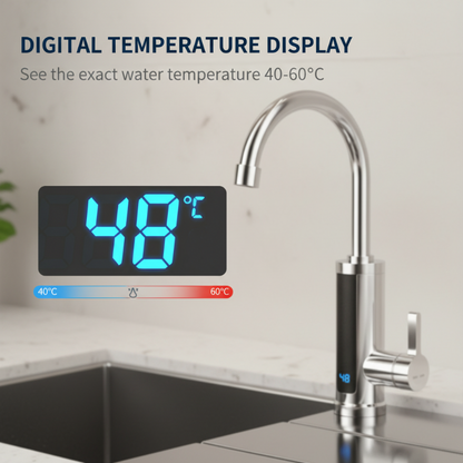 🔥Last day of the limited-time 50% off sale!🔥Tankless Instant Hot Water Heater Faucet