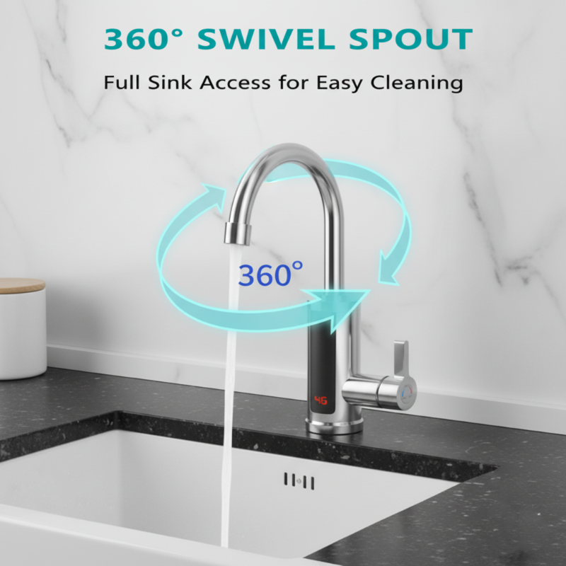 🔥Last day of the limited-time 50% off sale!🔥Tankless Instant Hot Water Heater Faucet