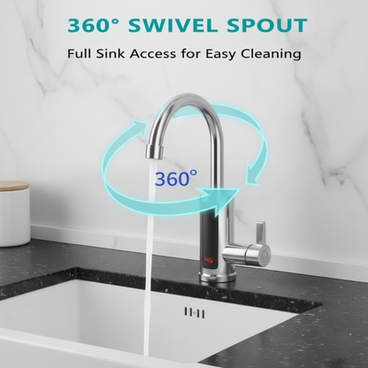🔥Last day of the limited-time 50% off sale!🔥Tankless Instant Hot Water Heater Faucet