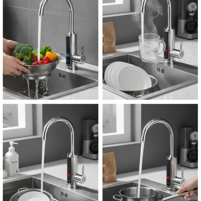 🔥Last day of the limited-time 50% off sale!🔥Tankless Instant Hot Water Heater Faucet