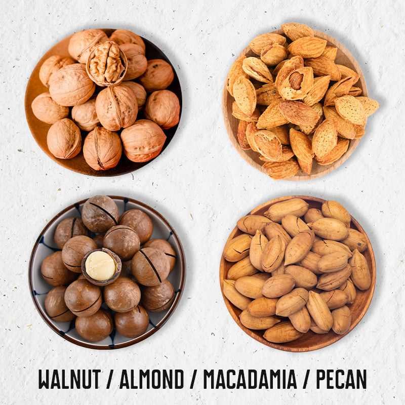 Christmas Essential / Premium Walnut & Nut Cracker