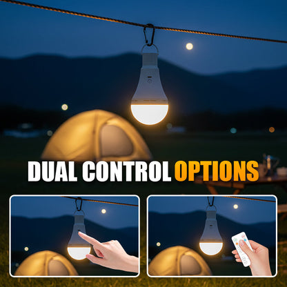 Portable Rechargeable LED Camping/Emergency Light Bulb