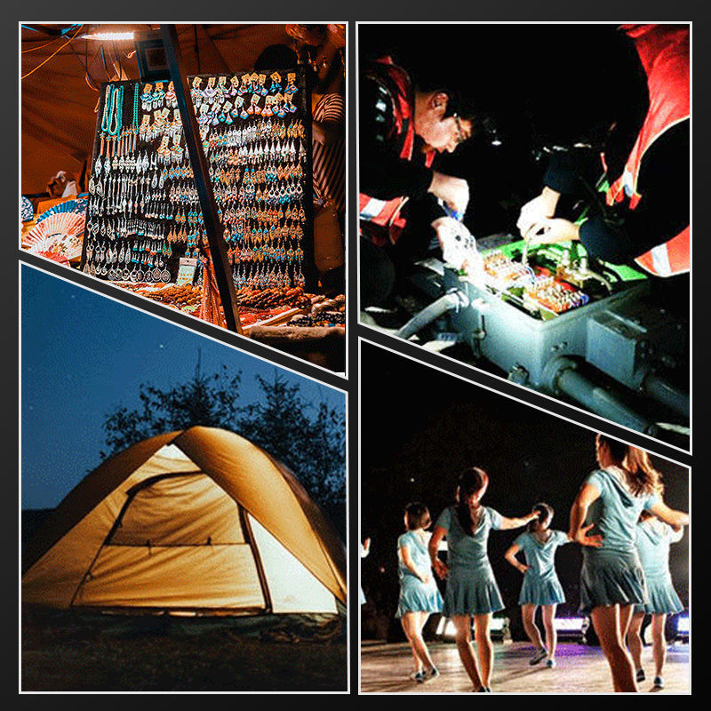 Portable Rechargeable LED Camping/Emergency Light Bulb