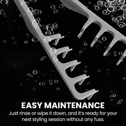 🥳2026 HOT SALE🥳💞50K+ SOLD!💧 Wide-tooth volumising comb – Professional styling comb for men and women