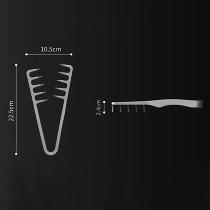 🥳2026 HOT SALE🥳💞50K+ SOLD!💧 Wide-tooth volumising comb – Professional styling comb for men and women